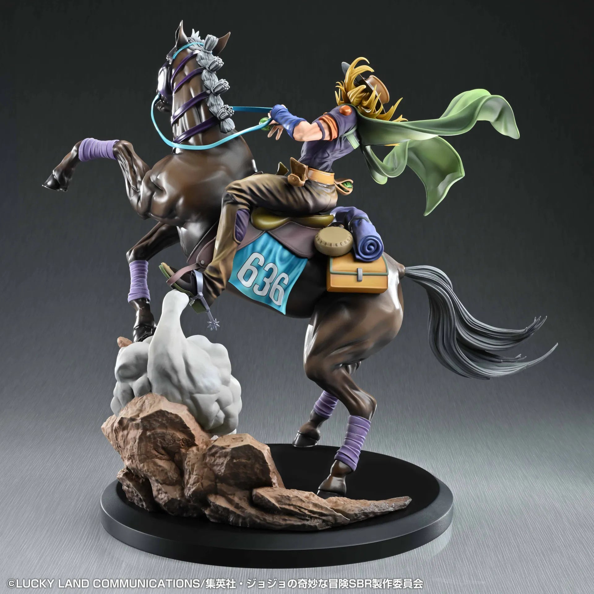 STEEL BALL RUN GYRO ZEPPELI AND VALKYRIE STATUE