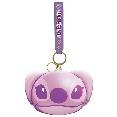 LILO & STITCH ANGEL PVC COIN PURSE KEYCHAIN