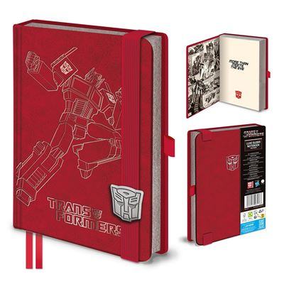 TRANSFORMERS OPTIMUS PRIME LUXE SLIDER NOTEBOOK