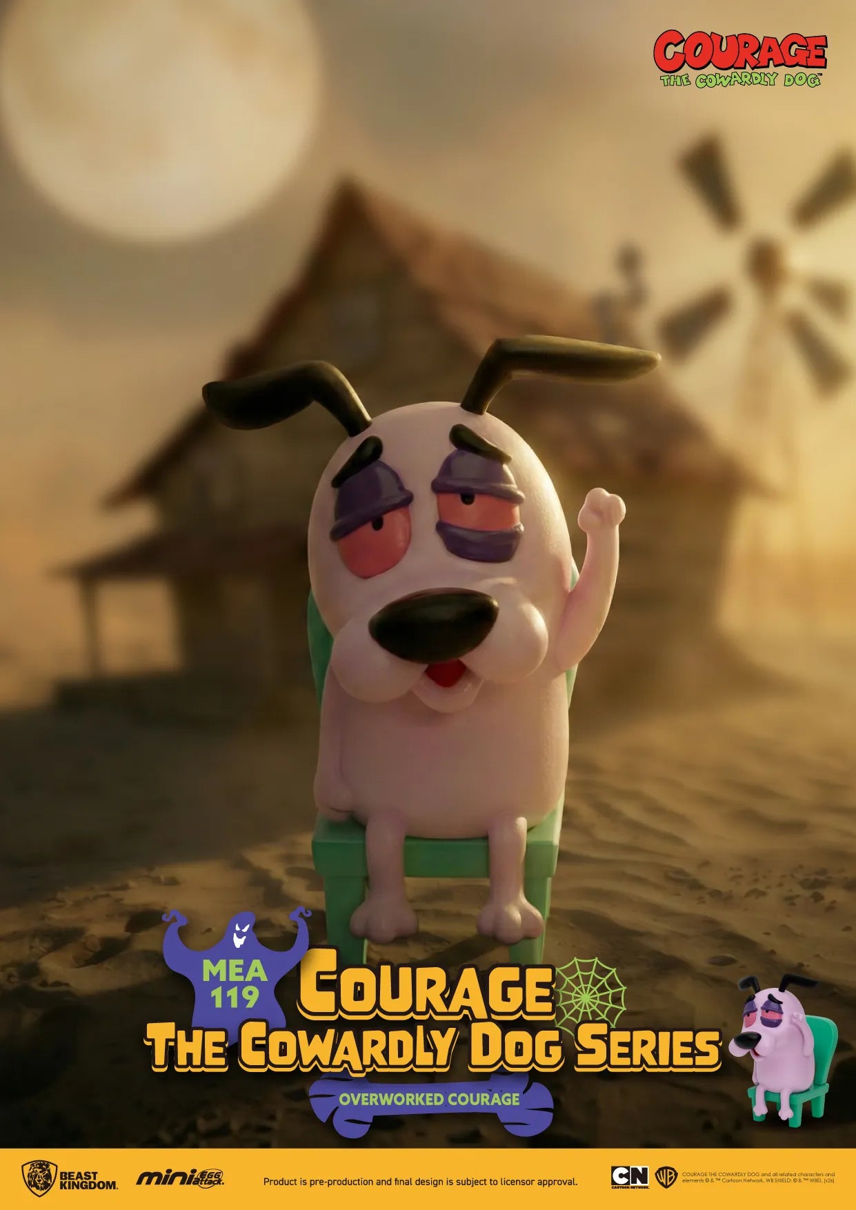 COURAGE THE COWARDLY DOG SERIES BLIND BOX SET (6)