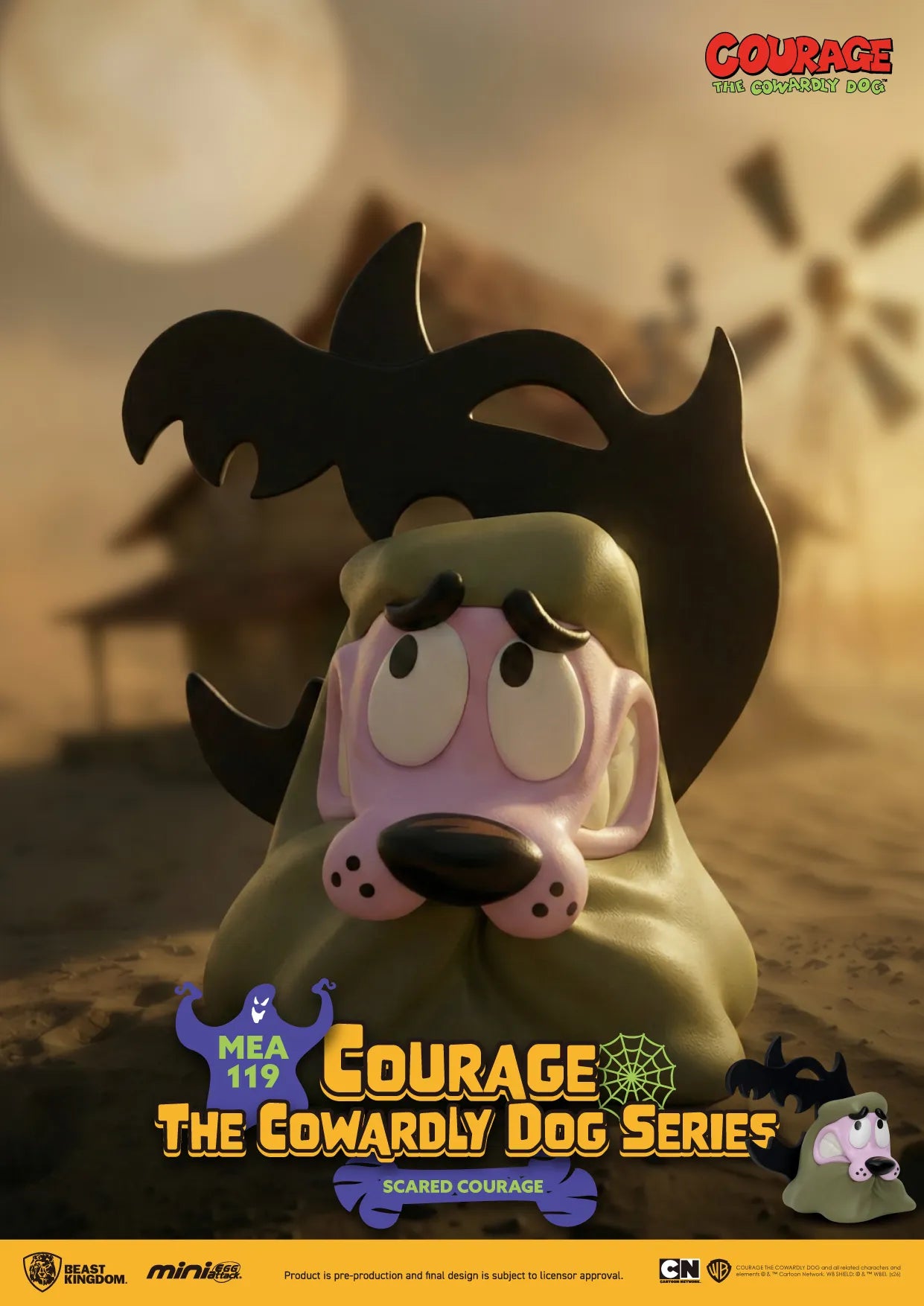 COURAGE THE COWARDLY DOG SERIES BLIND BOX SET (6)