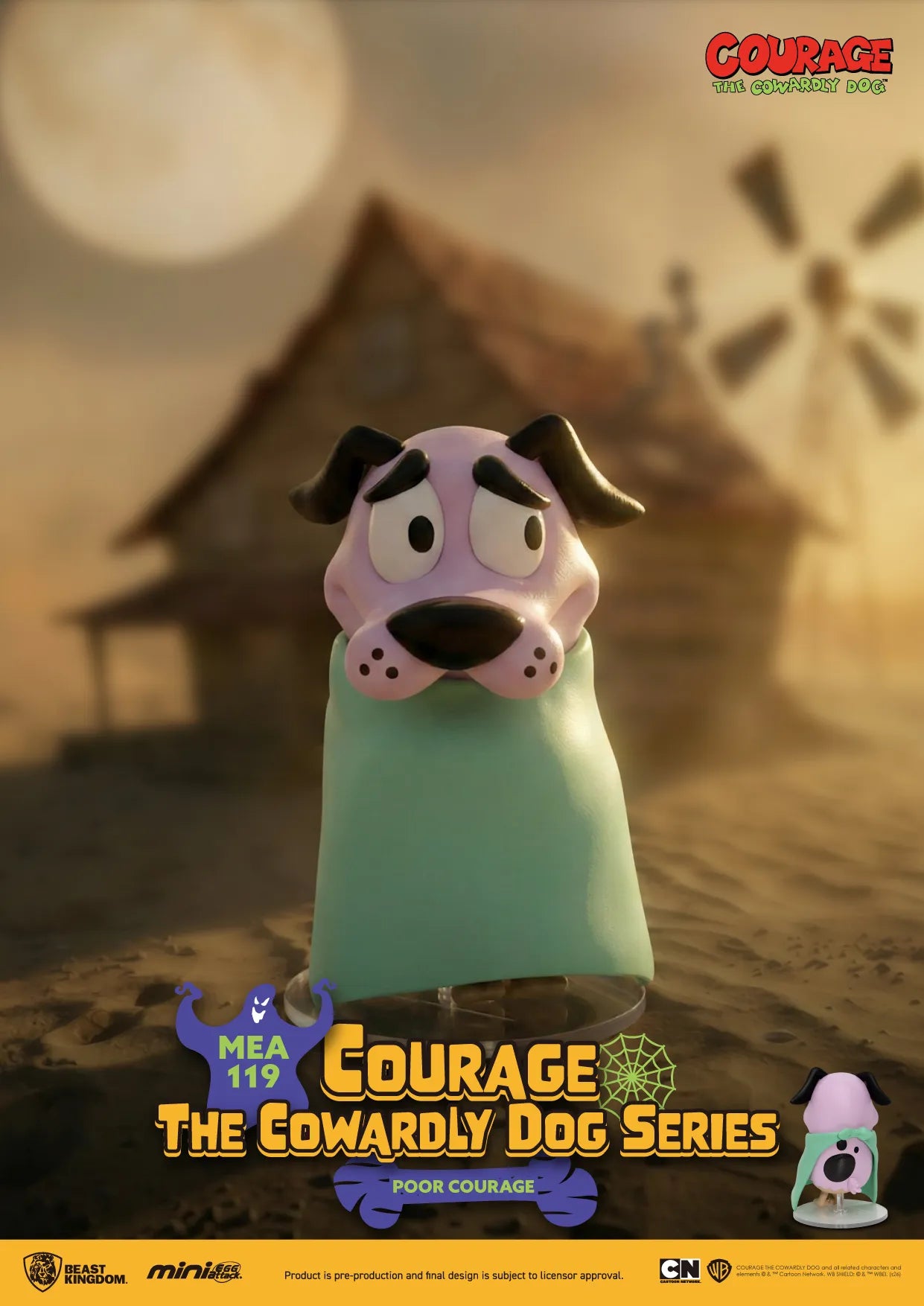 COURAGE THE COWARDLY DOG SERIES BLIND BOX SET (6)