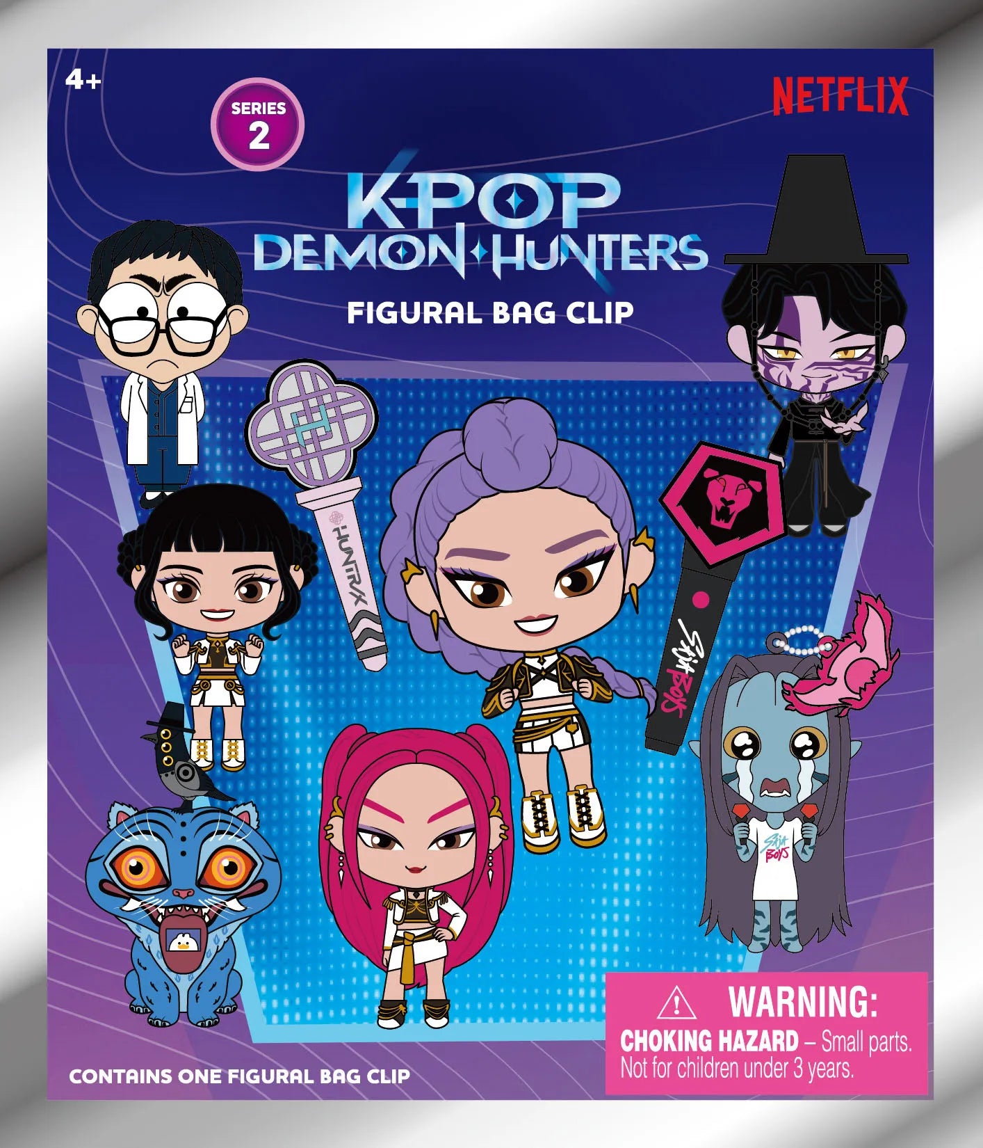 KPOP DEMON HUNTERS S.2 BAG CLIP BLIND BOX DISPLAY(24)
