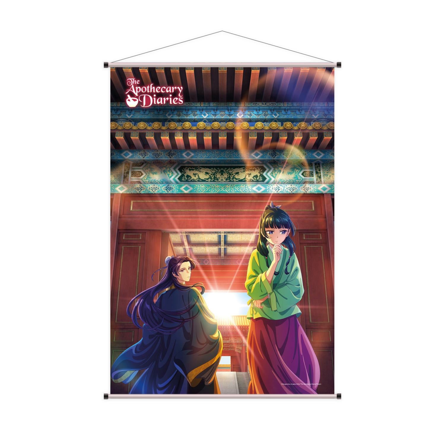 THE APOTHECARY DIARIES WALLSCROLL 01 MAOMAO & JINSHI
