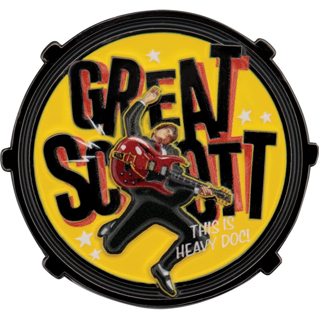 BACK TO THE FUTURE MARVIN BERRY & THE STARLIGHTERS COMMEMORATIVE COIN