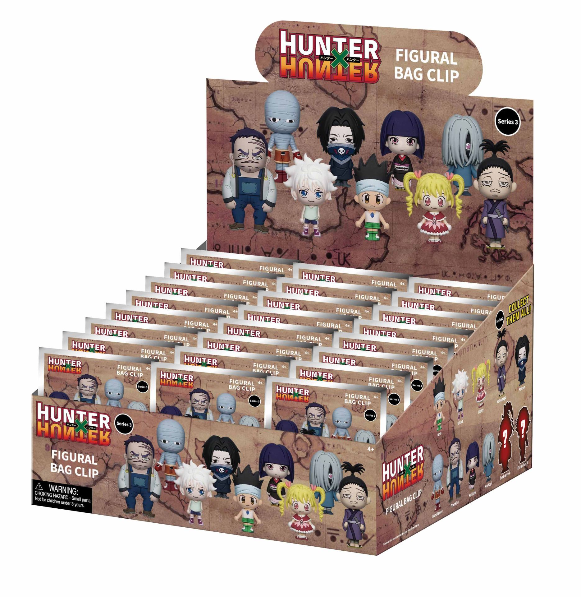 HUNTER X HUNTER S3 BAG CLIP BLIND BOX DISPLAY (24)