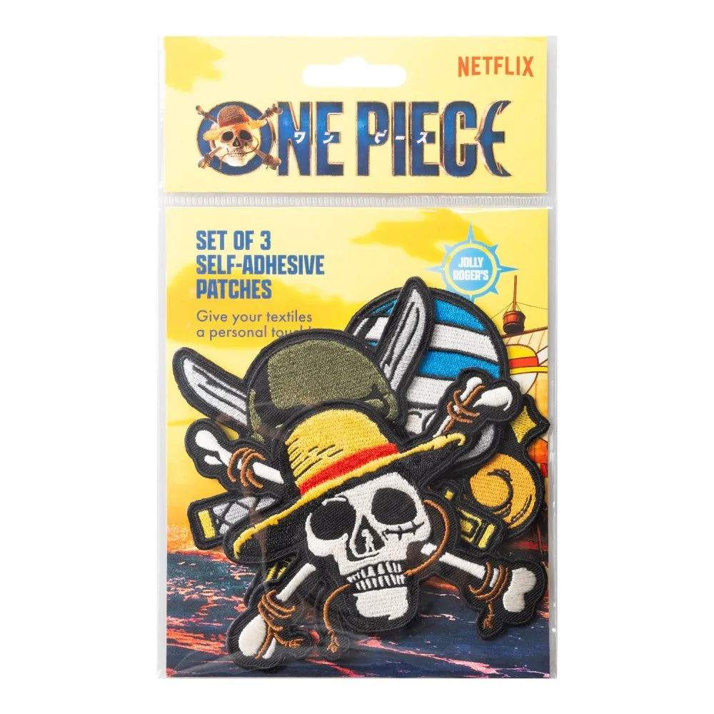 ONE PIECE NETFLIX PATCHES SET