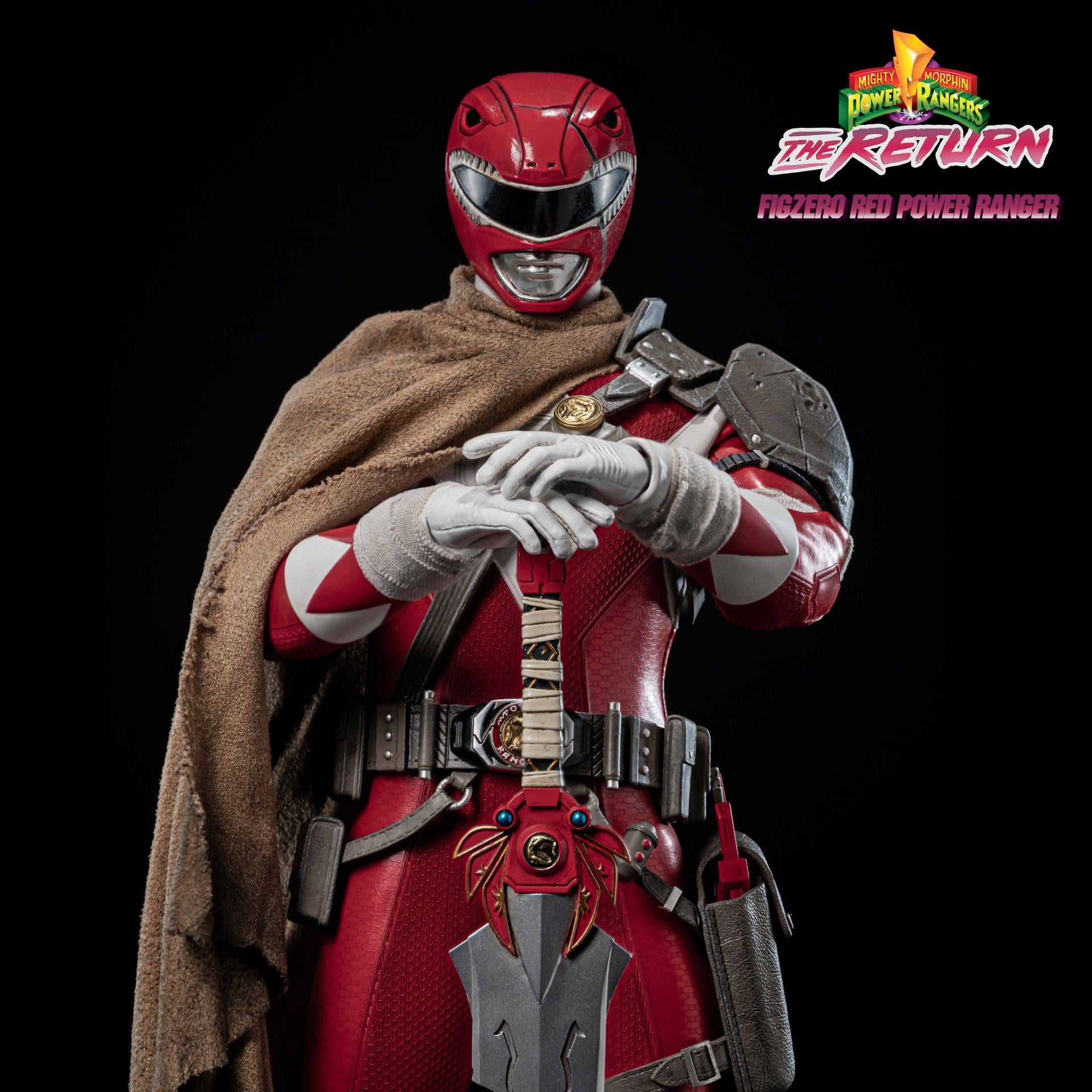 MIGHTY MORPHIN POWER RANGERS THE RETURN RED POWER RANGER 1/6 ACTION FIGURE