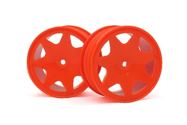 Ultra 7 Wheels Orange 30Mm (2Pcs