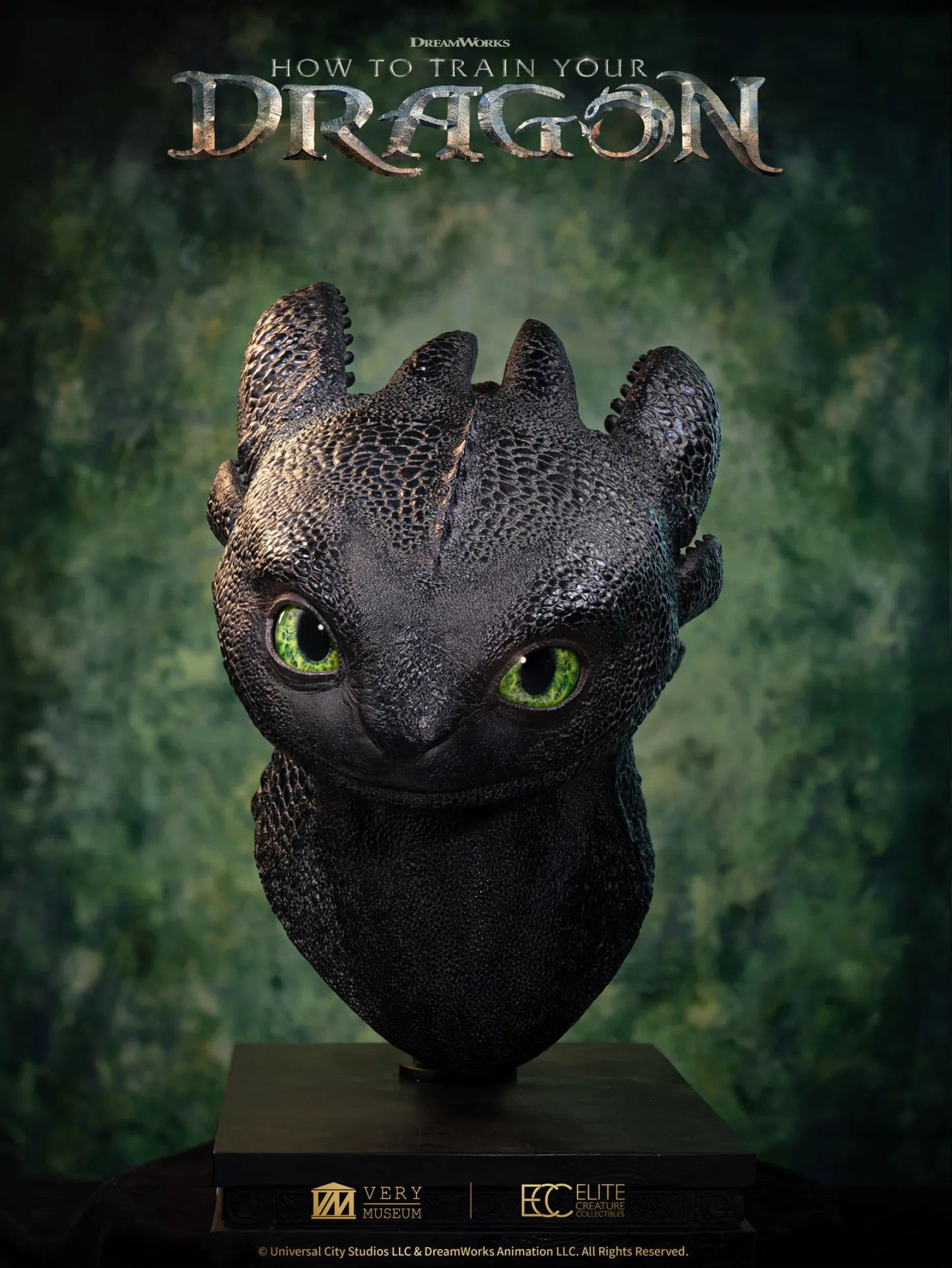 HOW TO TRAIN YOUR DRAGON – TOOTHLESS LIFE SIZE BUST