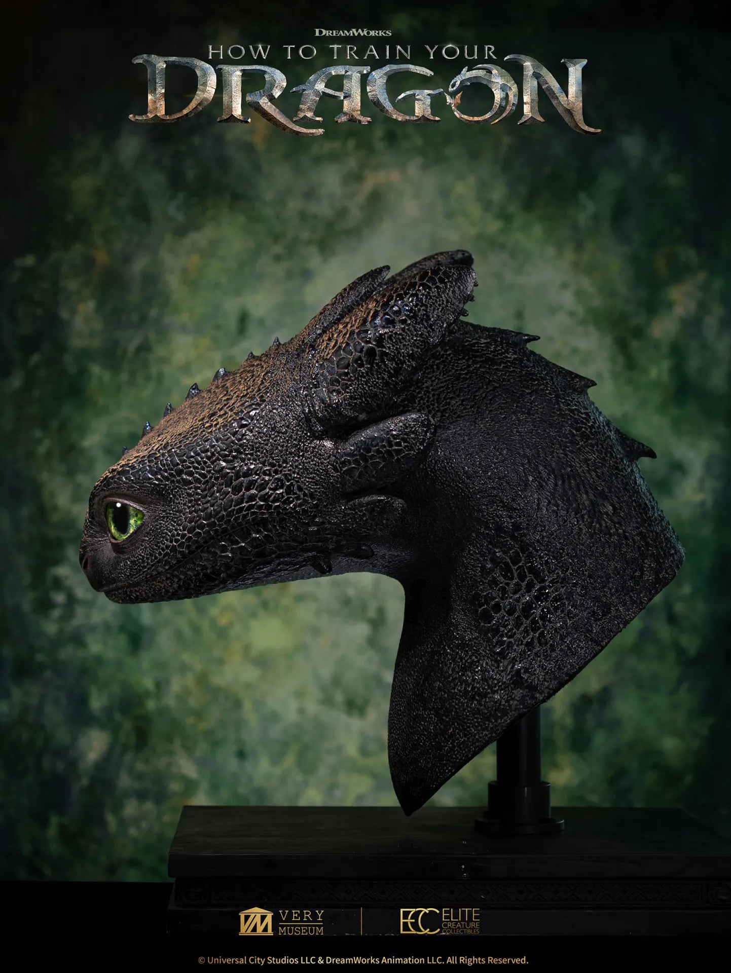 HOW TO TRAIN YOUR DRAGON – TOOTHLESS LIFE SIZE BUST