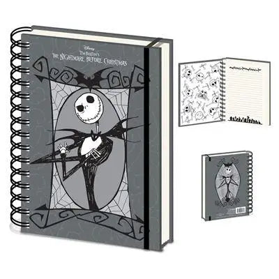 THE NIGHTMARE BEFORE CHRISTMAS SPOOKY WIRO NOTEBOOK