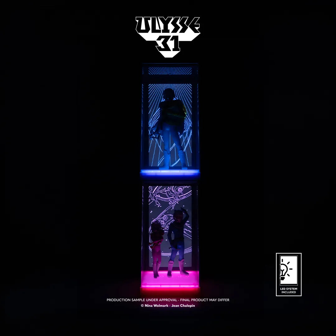 ULYSSE 31 TELEMACHUS & THEMIS COSMIC VERSION NEON FIGURE