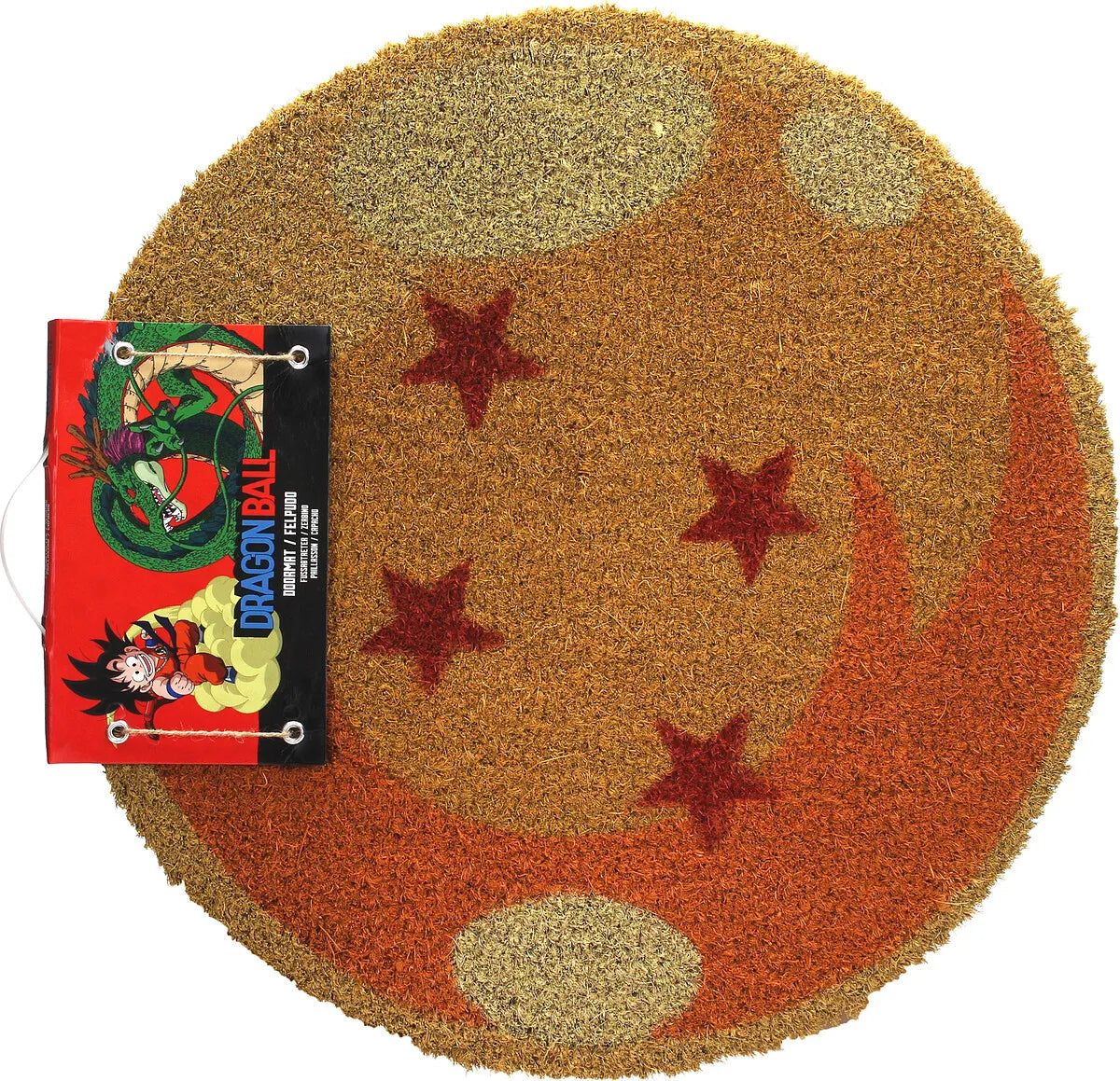 DRAGON BALL 4 STARS ROUND DOORMAT