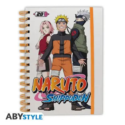 NARUTO SHIPPUDEN TEAM & HOKAGE SPIRAL NOTEBOOK