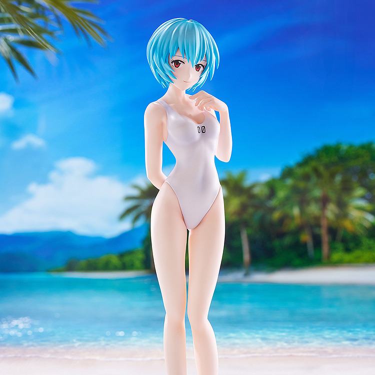 REBUILD OF EVANGELION REI AYANAMI ONE PIECE STYLE PUP L BEACH QUEENS