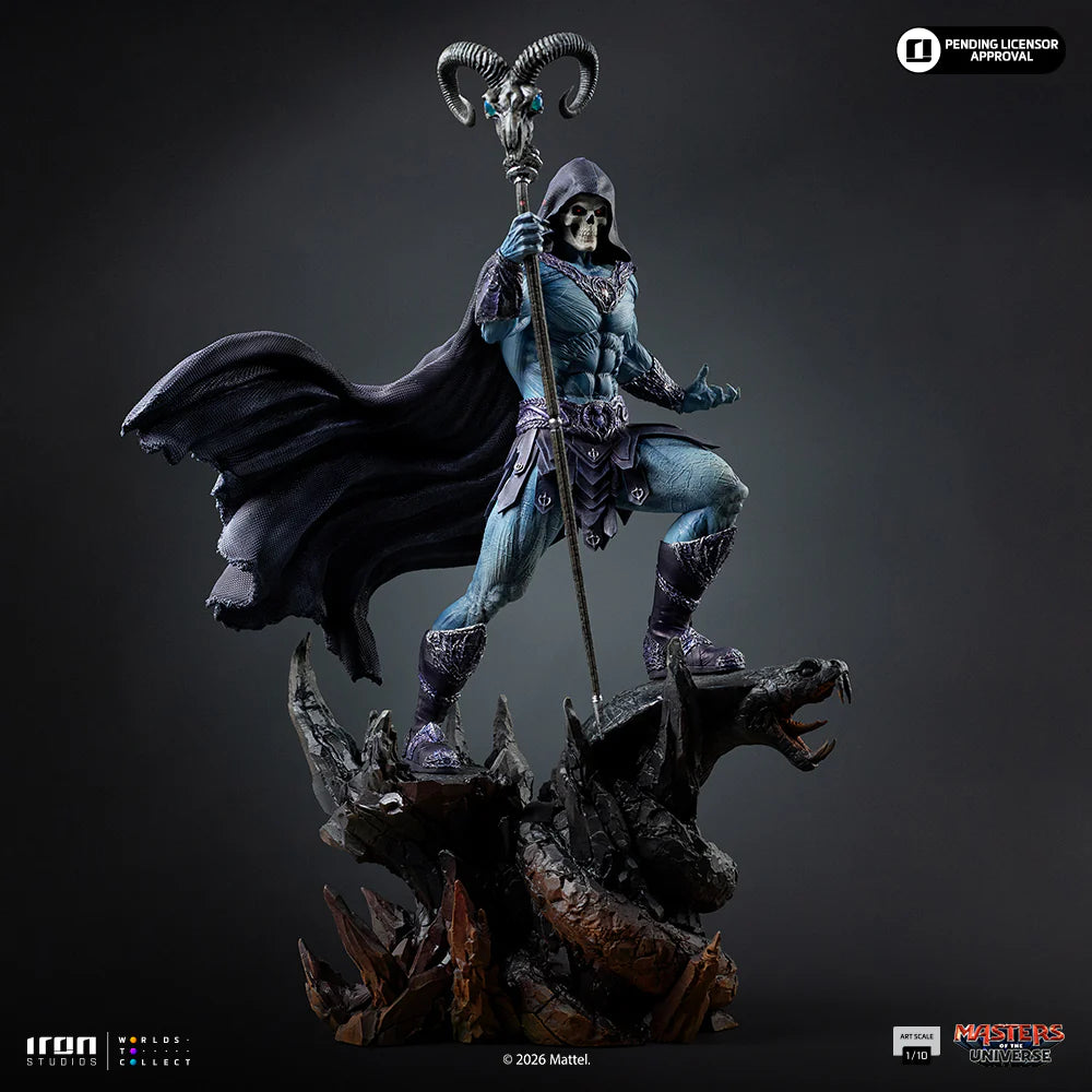MASTERS OF THE UNIVERSE 2026 SKELETOR 1/10 STATUE