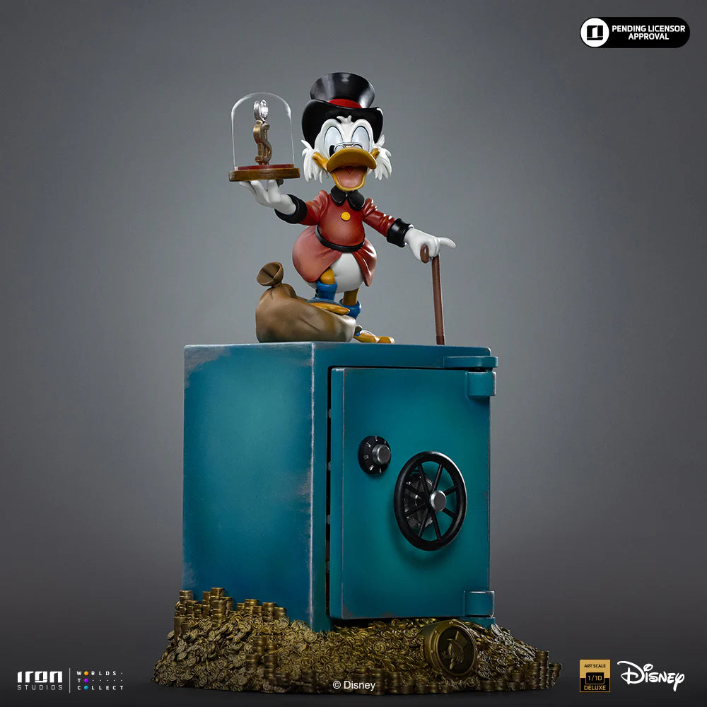 DUCK TALES UNCLE SCROOGE MCDUCK AND NEPHEWS	1/10 STATUE