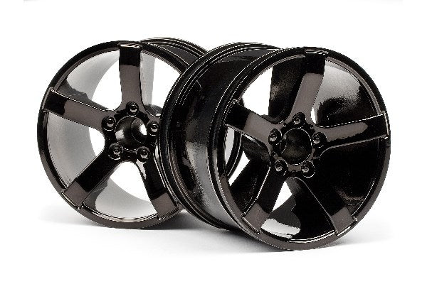 Bullet Mt Wheels Black Chrome (Pr)