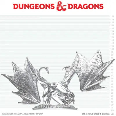 D&D NOLZUR MM YOUNG SAPPHIRE DRAGON
