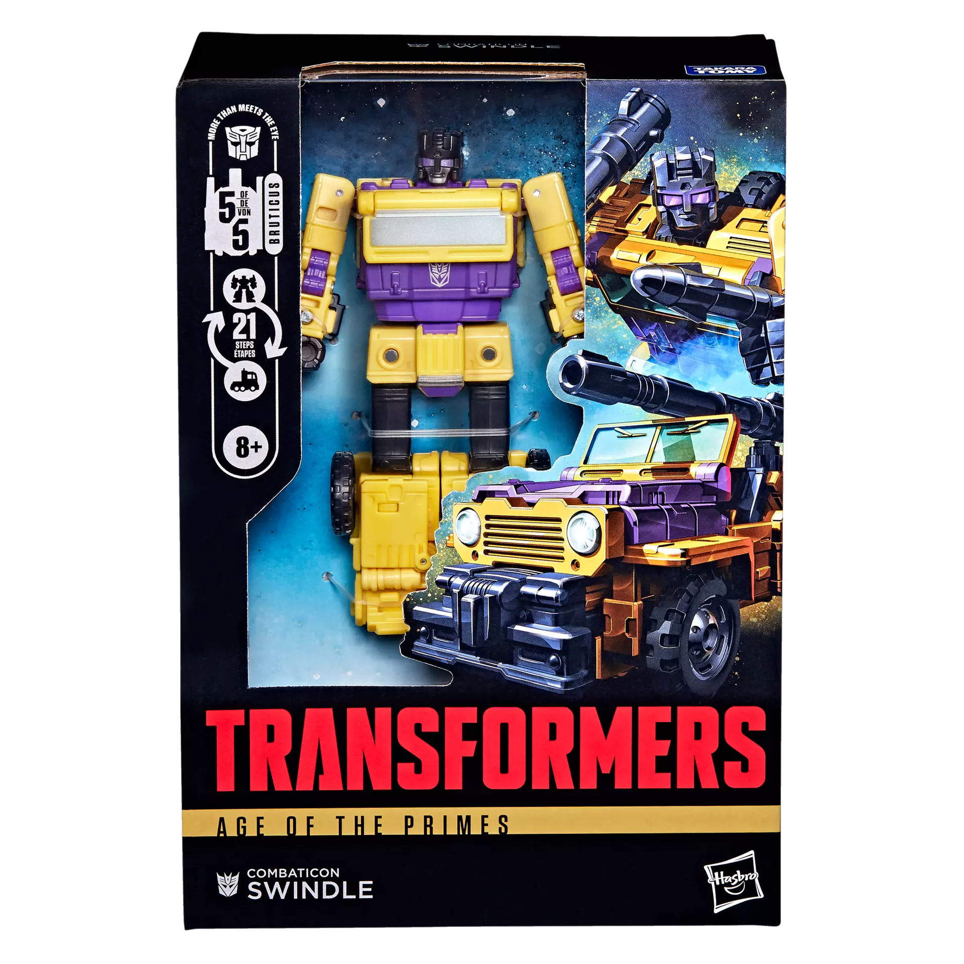 TRANSFORMERS AGE OF THE PRIMES COMBATICON SWINDLE ACTION FIGURE