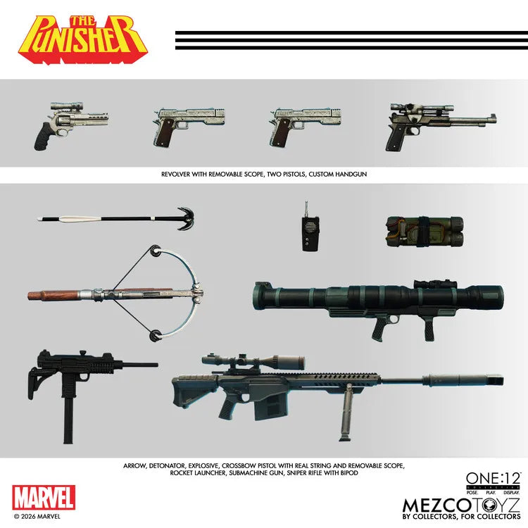 ONE 12 COLLECTIVE PUNISHER ACTION FIGURE