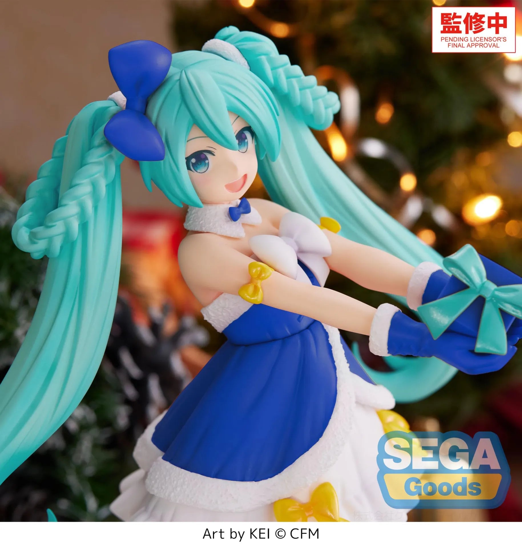 HATSUNE MIKU SAPPHIRE CHRISTMAS HIGH PREMIUM FIGURE