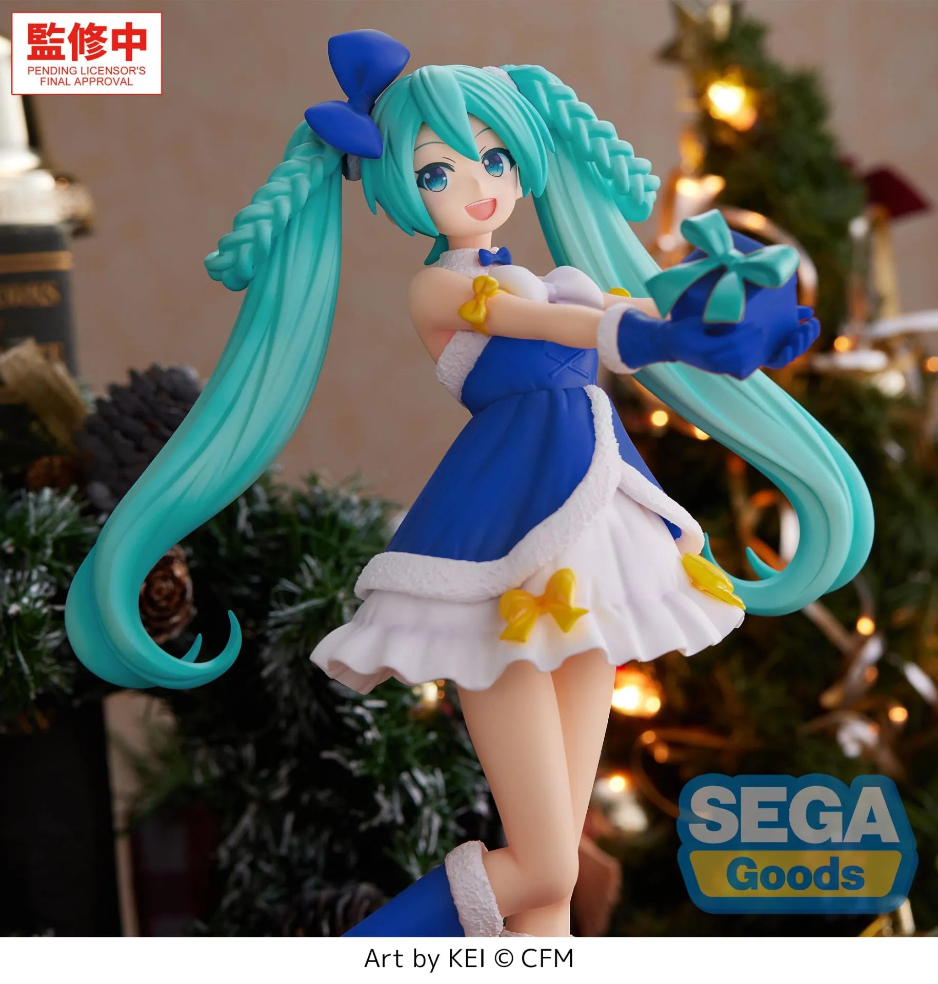 HATSUNE MIKU SAPPHIRE CHRISTMAS HIGH PREMIUM FIGURE
