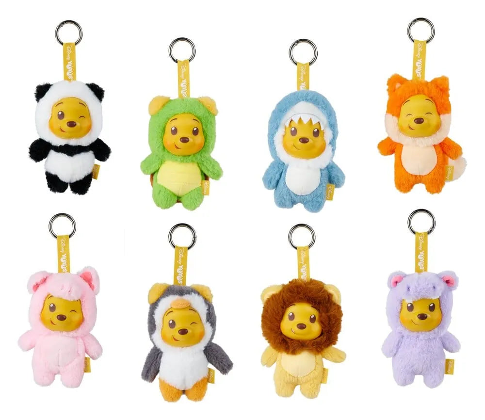 DISNEY YUYUS WINNIE THE POOH PELUCHE WAVE 2 BAG CLIP BLIND BOX (8)