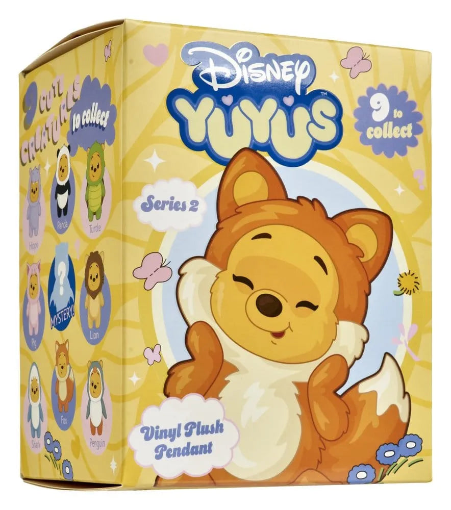 DISNEY YUYUS WINNIE THE POOH PELUCHE WAVE 2 BAG CLIP BLIND BOX (8)