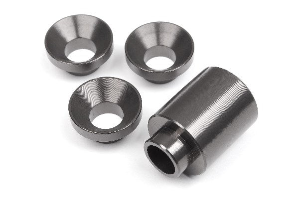 Spacer Set For Clutch Bell Holder (Gunmetal)