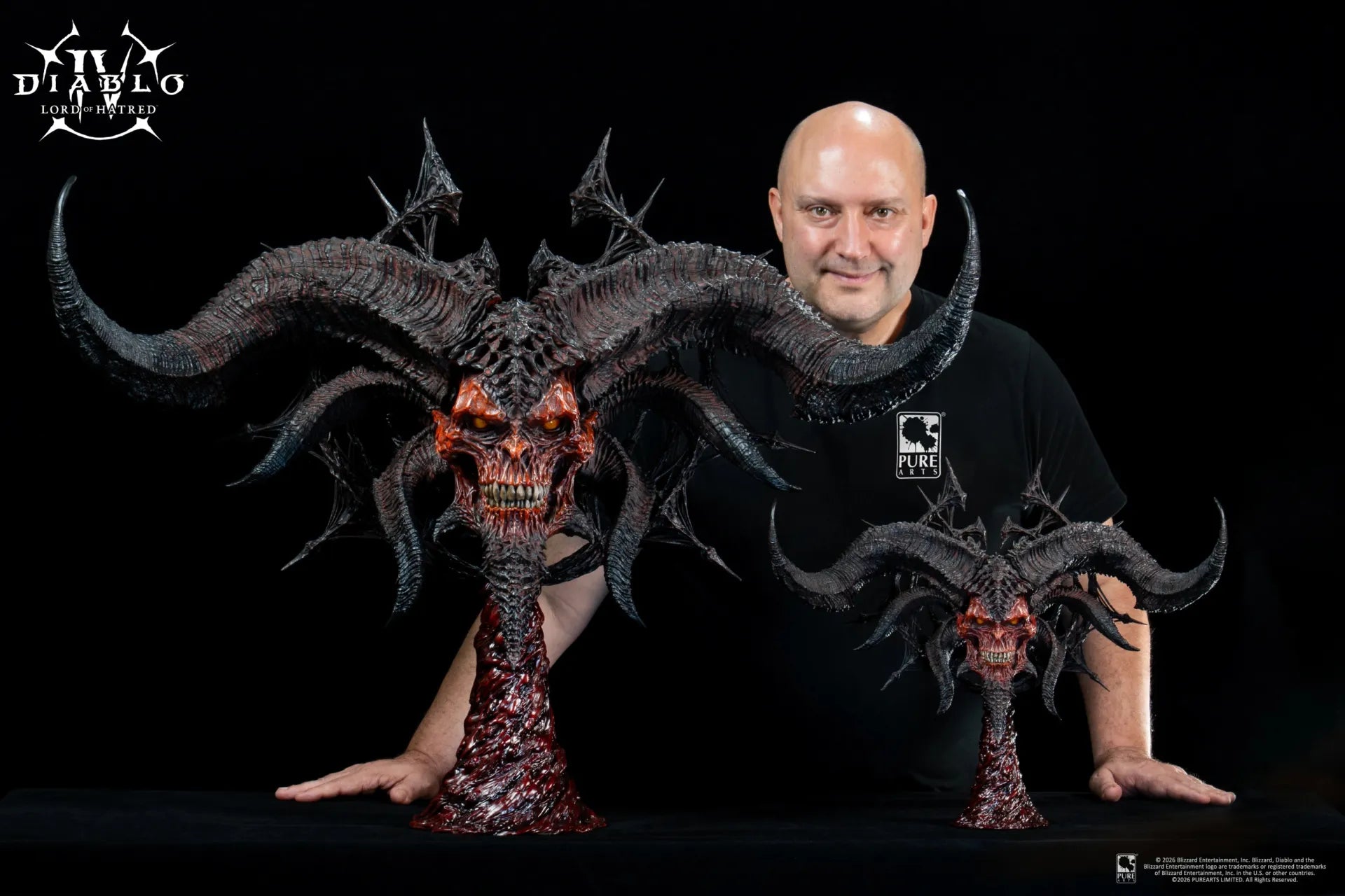 DIABLO IV LORD OF HATRED MEPHISTO ARTMASK LIFE-SIZE