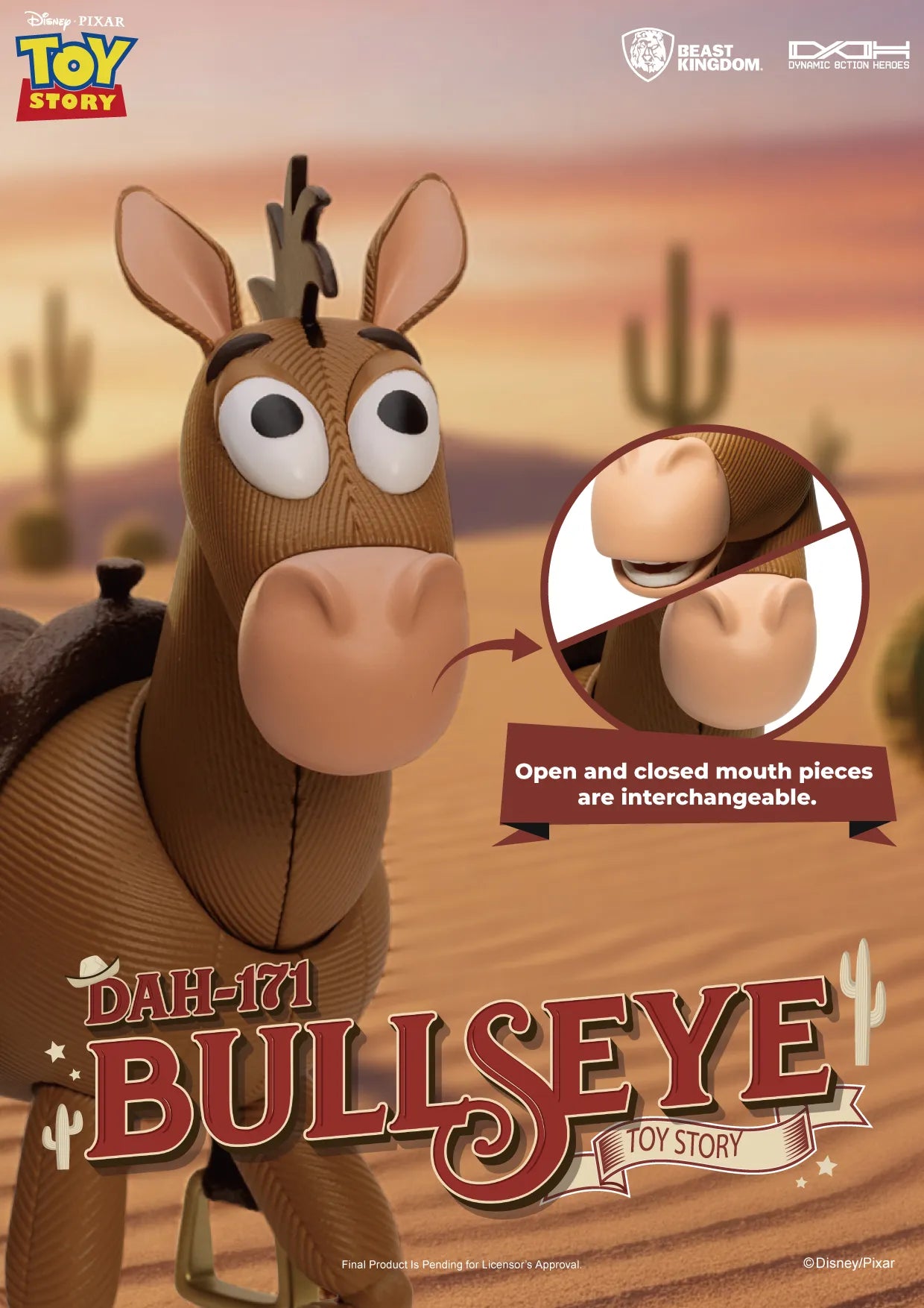 TOY STORY BULLSEYE DAH FIGURE