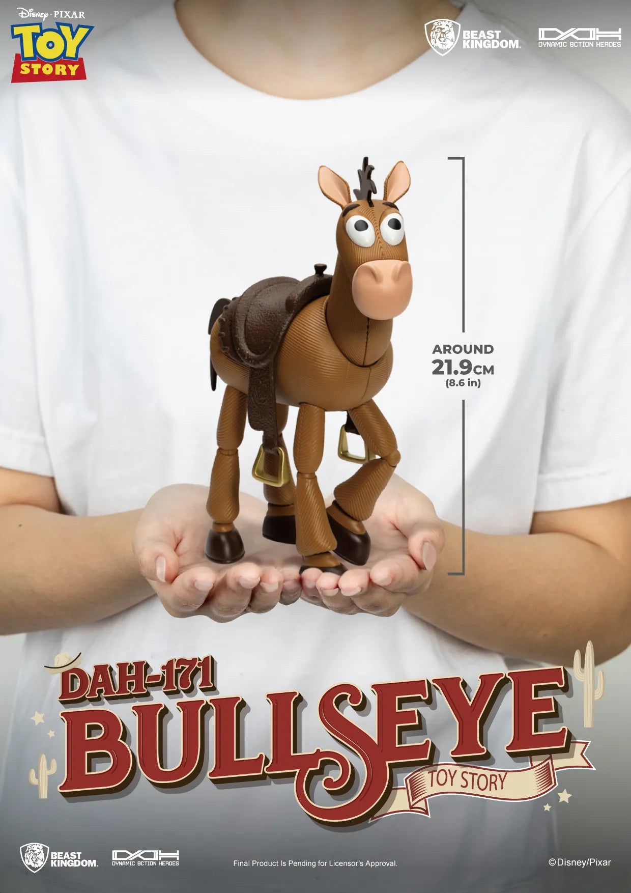 TOY STORY BULLSEYE DAH FIGURE