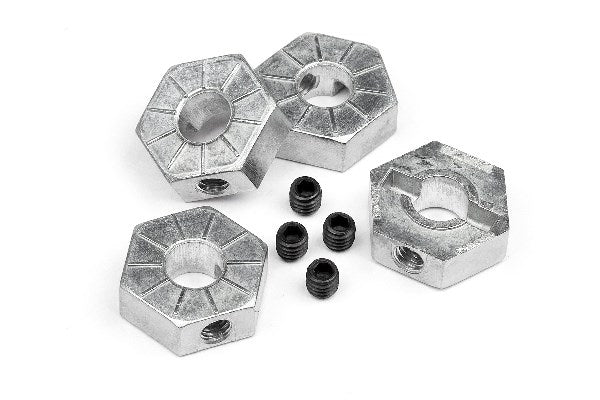 Locking Hex Wheel Hub 12Mm (4Pcs)