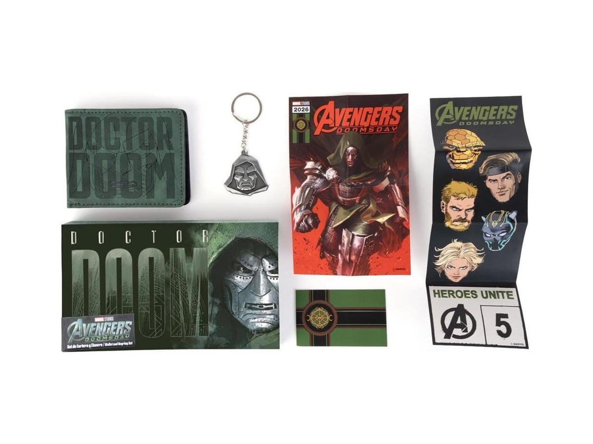 DOOM WALLET & KEYCHAIN GIFT SET