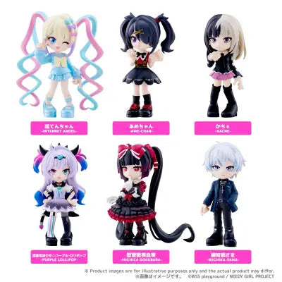 NEEDY GIRL OVERDOSE PALVERSE MINI FIGURE SET (6)
