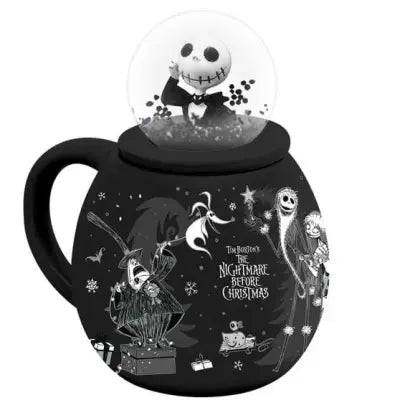 NIGHTMARE BEFORE CHRISTMAS CELEBRATE SNOWGLOBE MUG