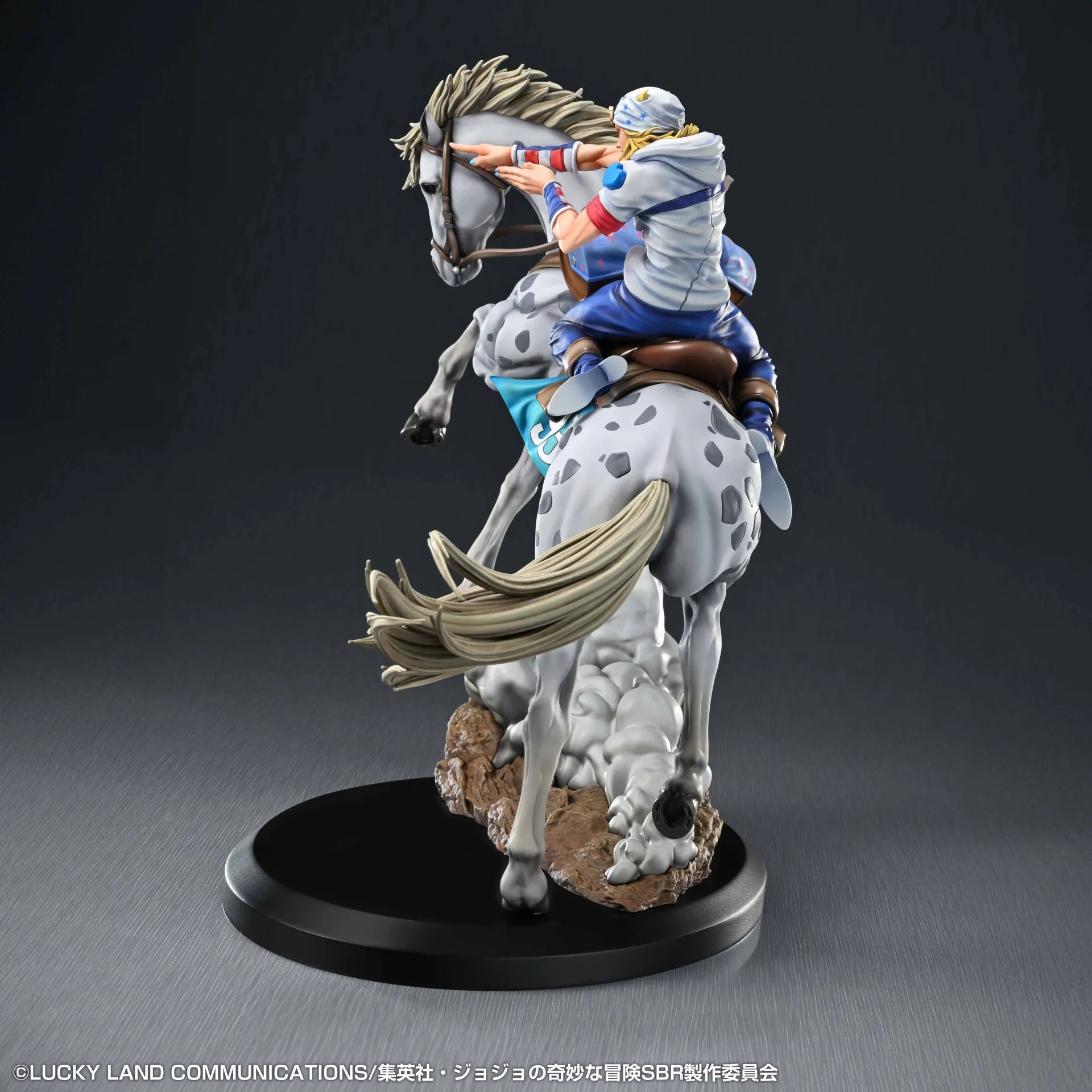 STEEL BALL RUN JOHNNY JOESTAR & SLOW DANCER CHOZO ART COLLECTION STATUE