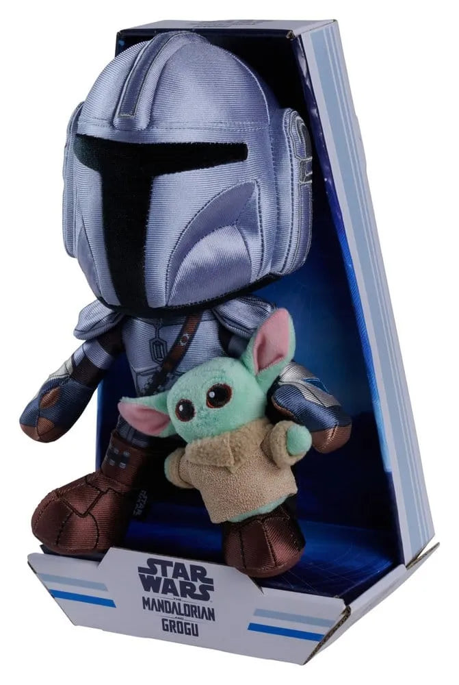 STAR WARS MANDALORIAN & GROGU PELUCHE