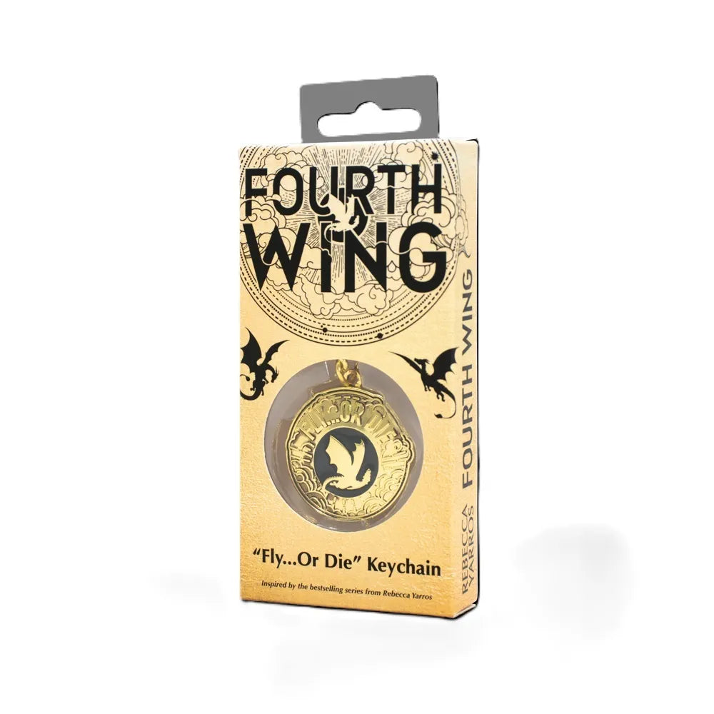 FOURTH WING FLY OR DIE KEYCHAIN