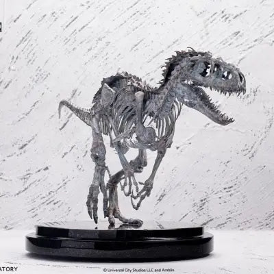 JURASSIC WORLD INDOMINUS REX SKELETON BRONZE 1/24 SCALE