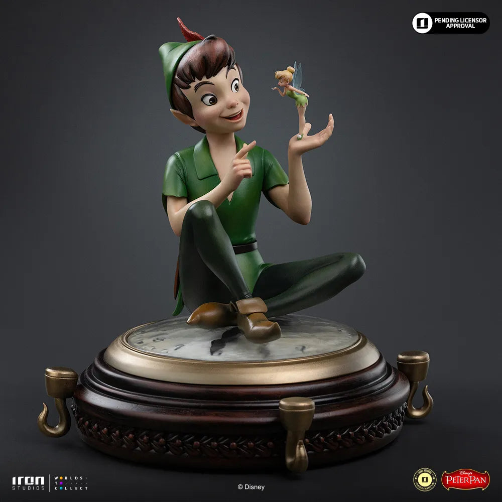 DISNEY VINTAGE PETER PAN & TINKERBELL 1/10 STATUE