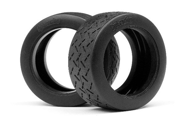 WR8 Tarmac Tire D Comp (2.2inch/57X80Mm/2Pcs)