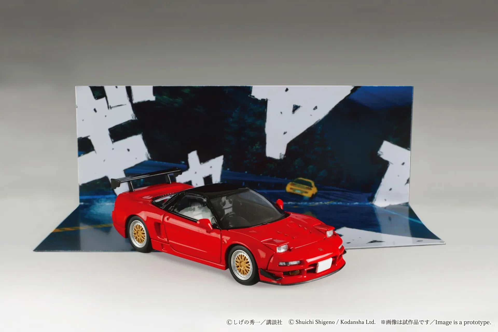 INITIAL D 1/64 HONDA NSX GO HOJO VS KEISUKE TAKAHASHI