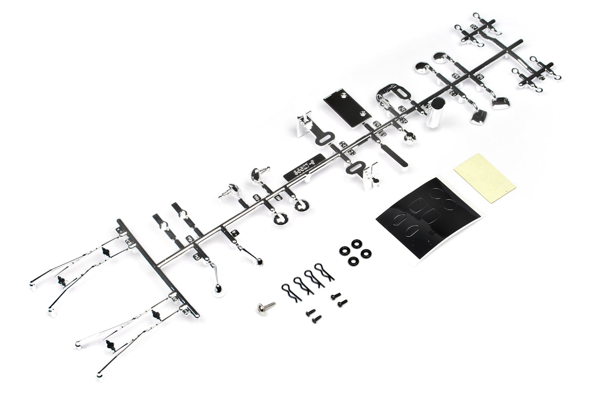 Body Accessories Set (Chrome)