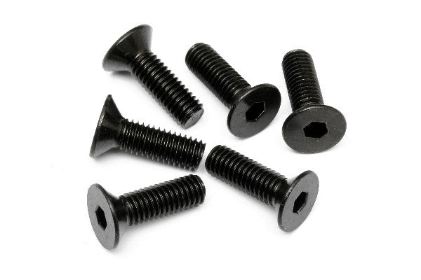 Flat Head Screw M5X16Mm (Hex Socket/6Pcs)