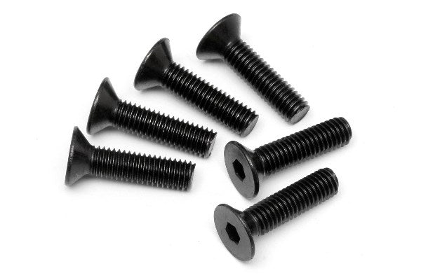 Flat Head Screw M5X20Mm (Hex Socket/6Pcs)