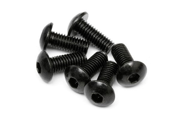 Button Head Screw M5X12Mm (Hex Socket/6Pcs)