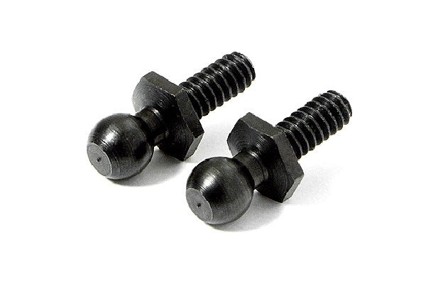 Ball End 4,3x6,5mm 4-40 Black